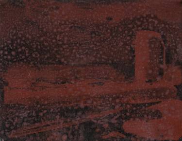 Original Expressionism Architecture Painting by Samuel Bischoff