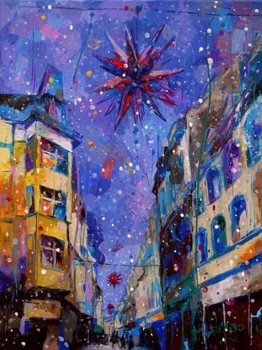 Original Contemporary Seasons Paintings by Miriam Montenegro