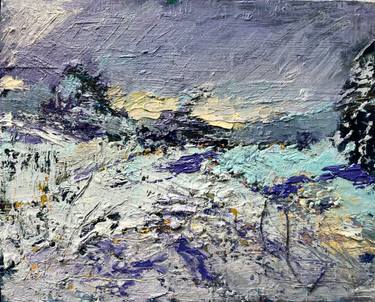 Original Abstract Expressionism Abstract Painting by Nataliya Gurshman