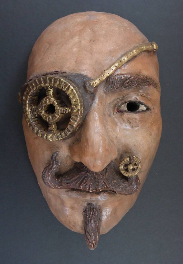 Original 3d Sculpture Portrait Sculpture by Anita Dewitt