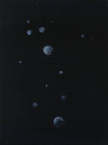 Original Abstract Outer Space Painting by Joncquil De  Vries
