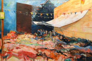 Original Contemporary Landscape Painting by Michele Alborg