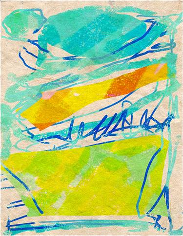 Original Abstract Expressionism Abstract Digital by Wendy Skog