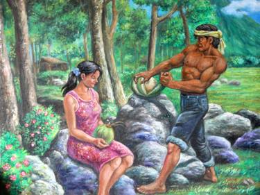 Print of Figurative Culture Paintings by Manuel Cadag