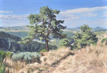 Original Fine Art Landscape Paintings by Anne Baudequin