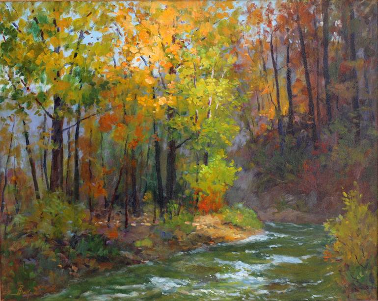 Print of Fine Art Nature Paintings by Helmut Pete Beckmann