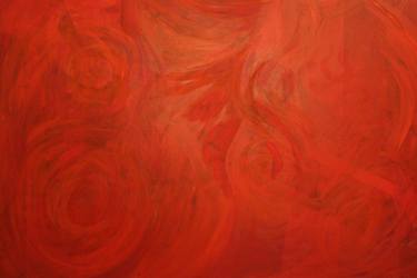 Original Abstract Expressionism Abstract Painting by Sabine Ott