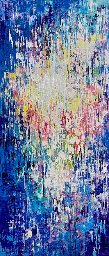 Original Abstract Expressionism Abstract Painting by Ella Prakash