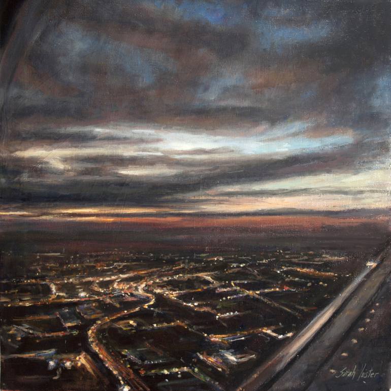 Print of Fine Art Aerial Paintings by Sarah Yuster