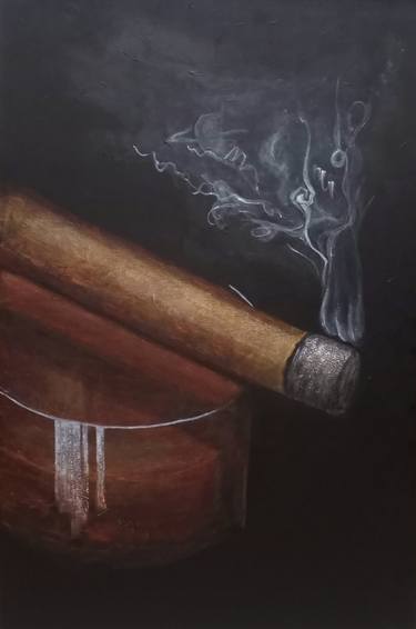 Original Contemporary Food & Drink Painting by April M Bending