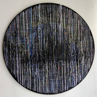 Original Abstract Expressionism Patterns Paintings by Iliad Sabchi