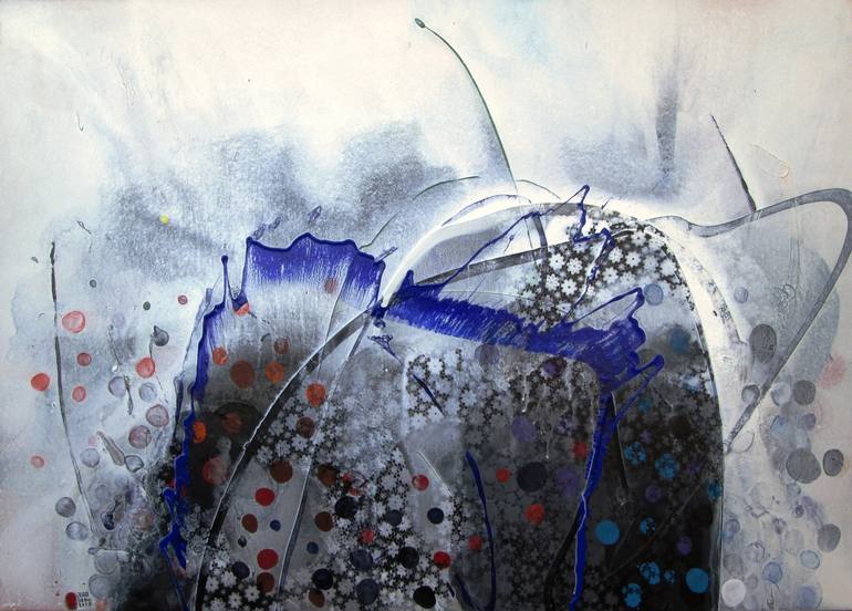 Original Street Art Abstract Paintings by Iliad Sabchi