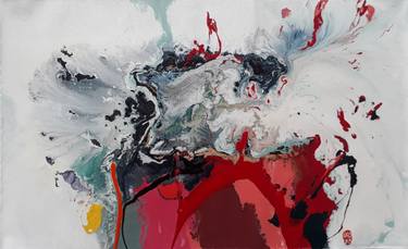 Original Abstract Comics Paintings by Iliad Sabchi