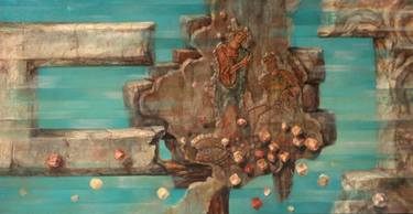 Original Conceptual Love Painting by Simeon Todev