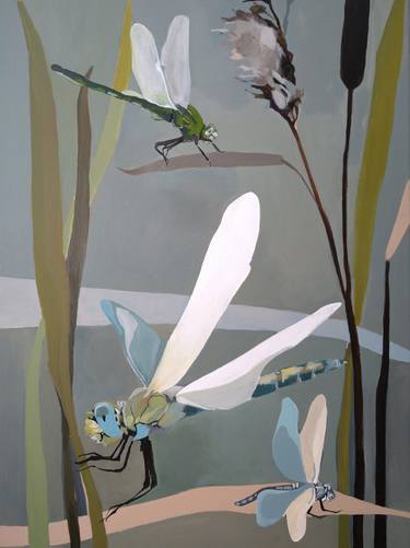 Original Contemporary Botanic Painting by Greta Agneza - Siemczuk