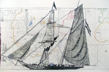 Original Conceptual Political Printmaking by Chonat Getz