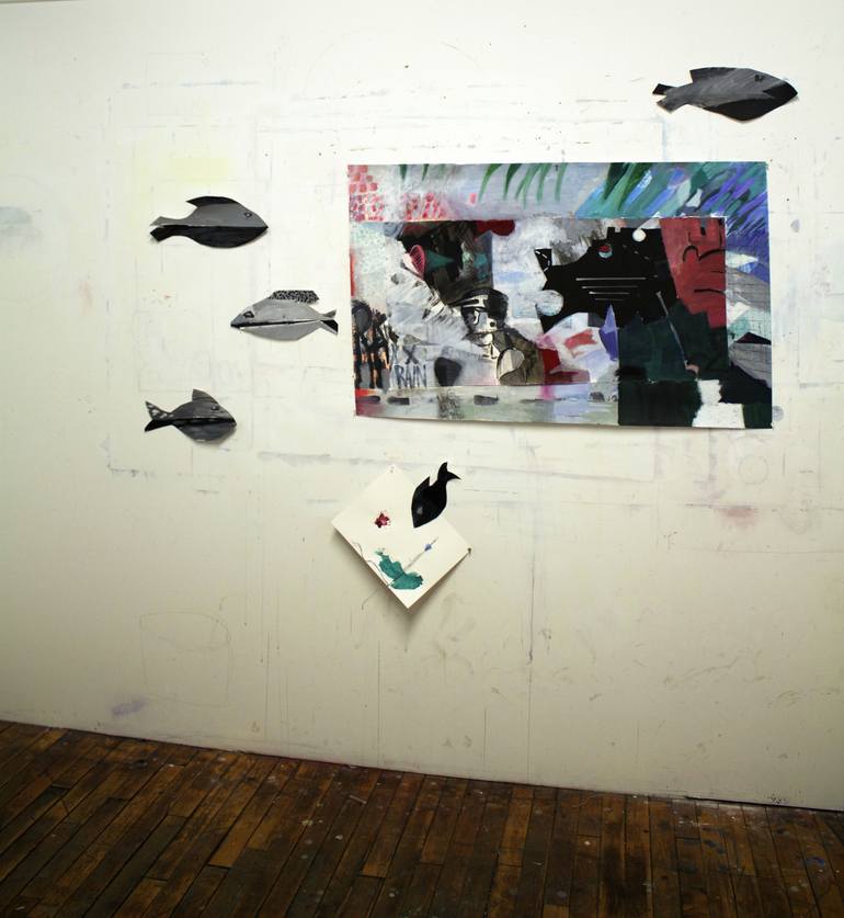 Original Street Art Graffiti Installation by Tamara Wasserman