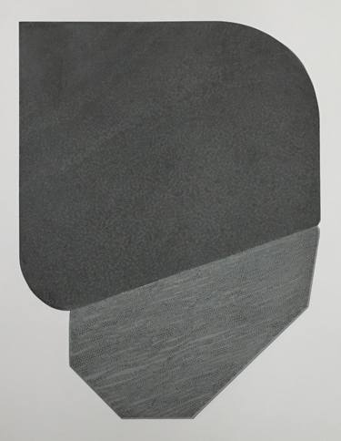 Original Contemporary Geometric Printmaking by Elvia Perrin