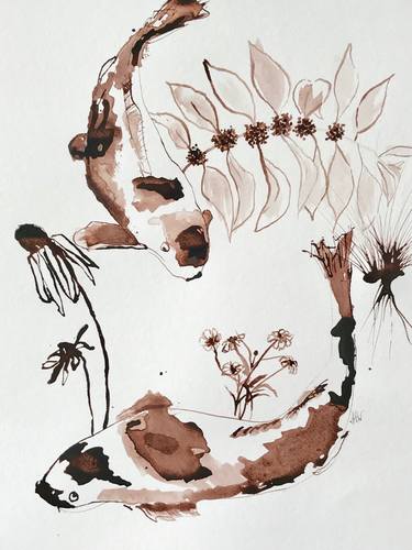 Original Fine Art Animal Drawing by Sarah Willis