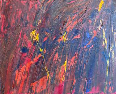 Original Abstract Expressionism Abstract Painting by I Am Boohai