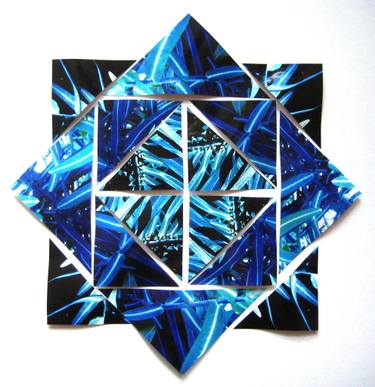Original Abstract Patterns Sculpture by Jonet Harley-Peters