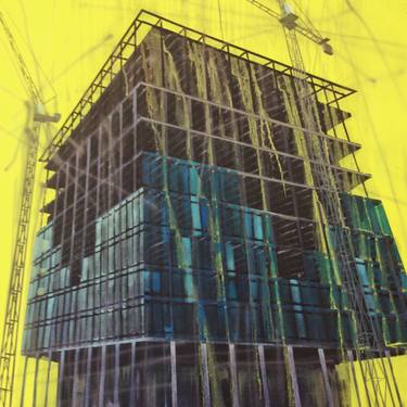 Original Realism Architecture Paintings by Luke M Walker