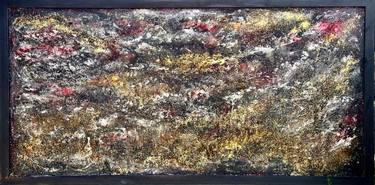 Original Abstract Expressionism Abstract Mixed Media by Donna Murray