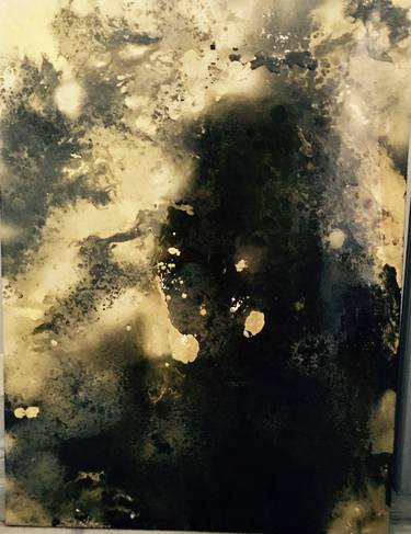 Original Abstract Expressionism Light Painting by Rachel Del Rey