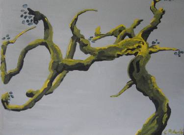 Original Expressionism Tree Paintings by Caroline Peter