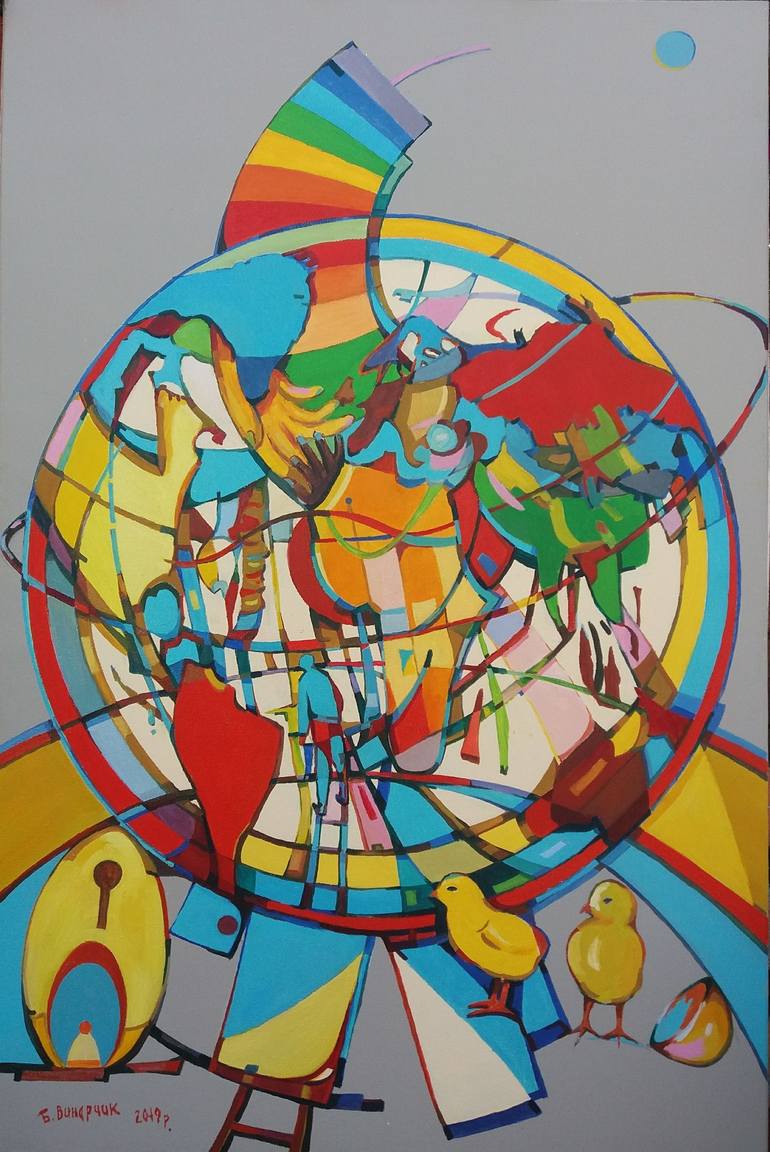 Print of Conceptual Culture Paintings by Bogdan Vynarchyk