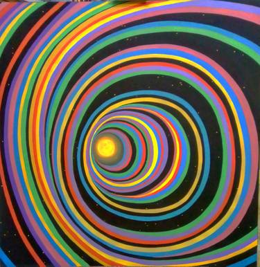 Original Pop Art Outer Space Paintings by Kyrylo Bondarenko