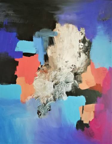 Original Abstract Expressionism Abstract Painting by Jeremie Zirnheld