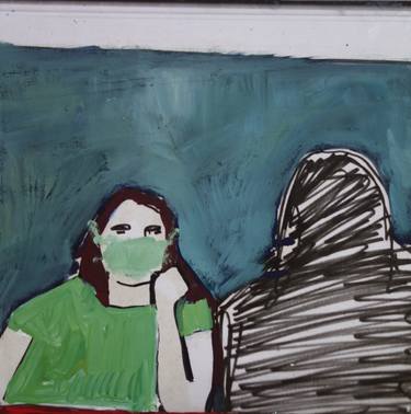 Original Conceptual Mortality Paintings by Janice Sztabnik