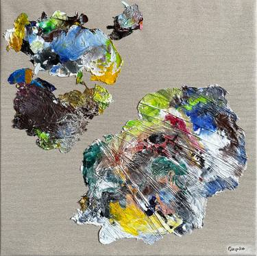 Original Conceptual Abstract Mixed Media by Zhanna Onipko