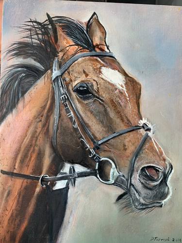 Original Realism Animal Painting by David Tarrant