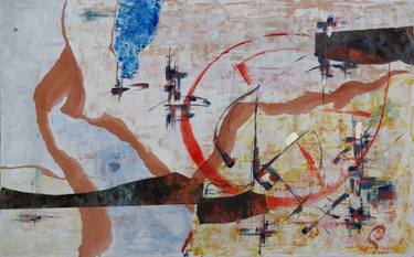 Original Abstract Places Collage by Stanislav Riha