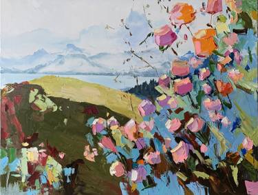 Original Expressionism Landscape Paintings by Vita Schagen