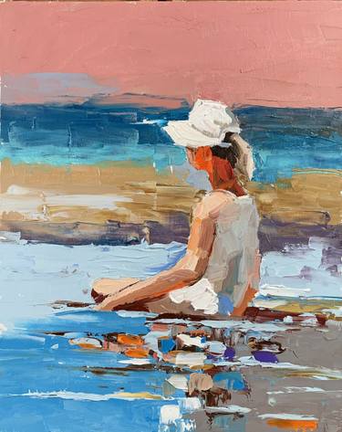 Original Expressionism Children Paintings by Vita Schagen