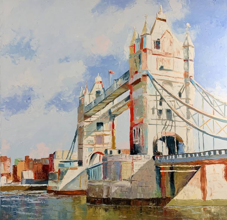 Print of Expressionism Cities Paintings by Vita Schagen