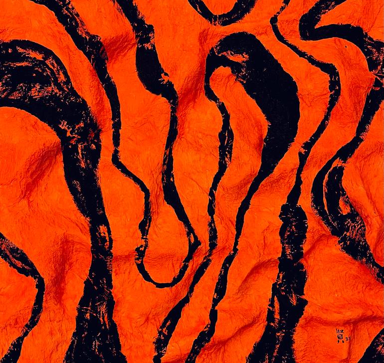 Original Modern Abstract Paintings by Michelle Yap