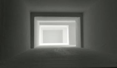 Original Minimalism Light Sculpture by Jürgen Albrecht