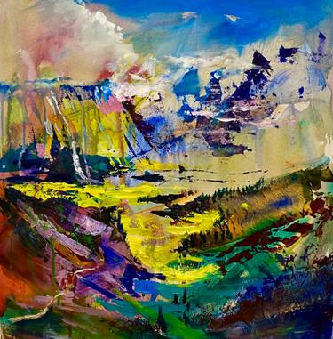 Original Fine Art Landscape Painting by Anthony Barrow