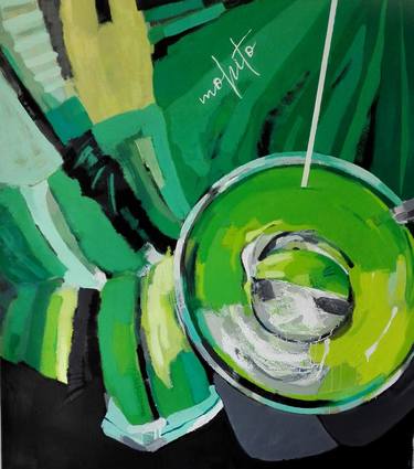 Original Abstract Food & Drink Painting by Natalia SipurzyńSka