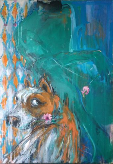Original Contemporary Animal Painting by Tetiana Tarasenko