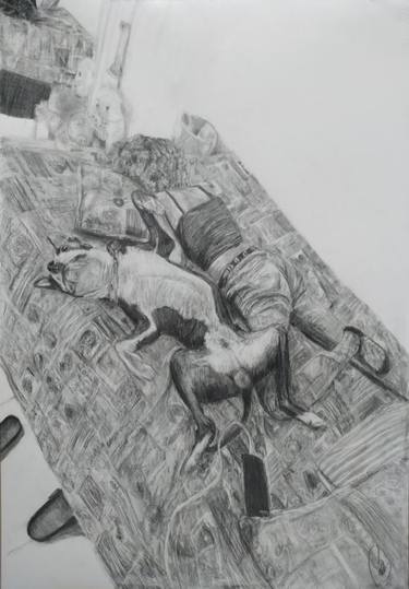 Original Figurative Home Drawing by Bachmors Artist