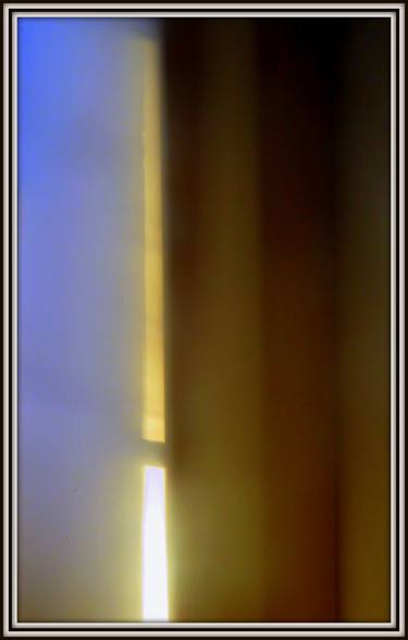 Original Abstract Light Installation by Kbm Kbm