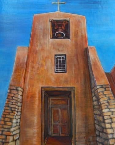 Original Surrealism Architecture Paintings by Sally Eckert