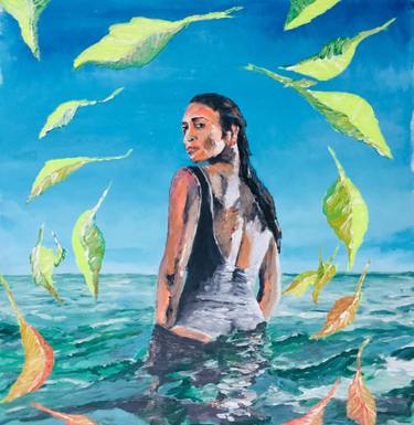 Original Conceptual Water Paintings by Bernardo Mora Bemgi