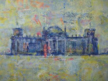 Original Impressionism Architecture Paintings by Arno Bruse