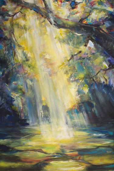 Original Impressionism Light Paintings by Arno Bruse